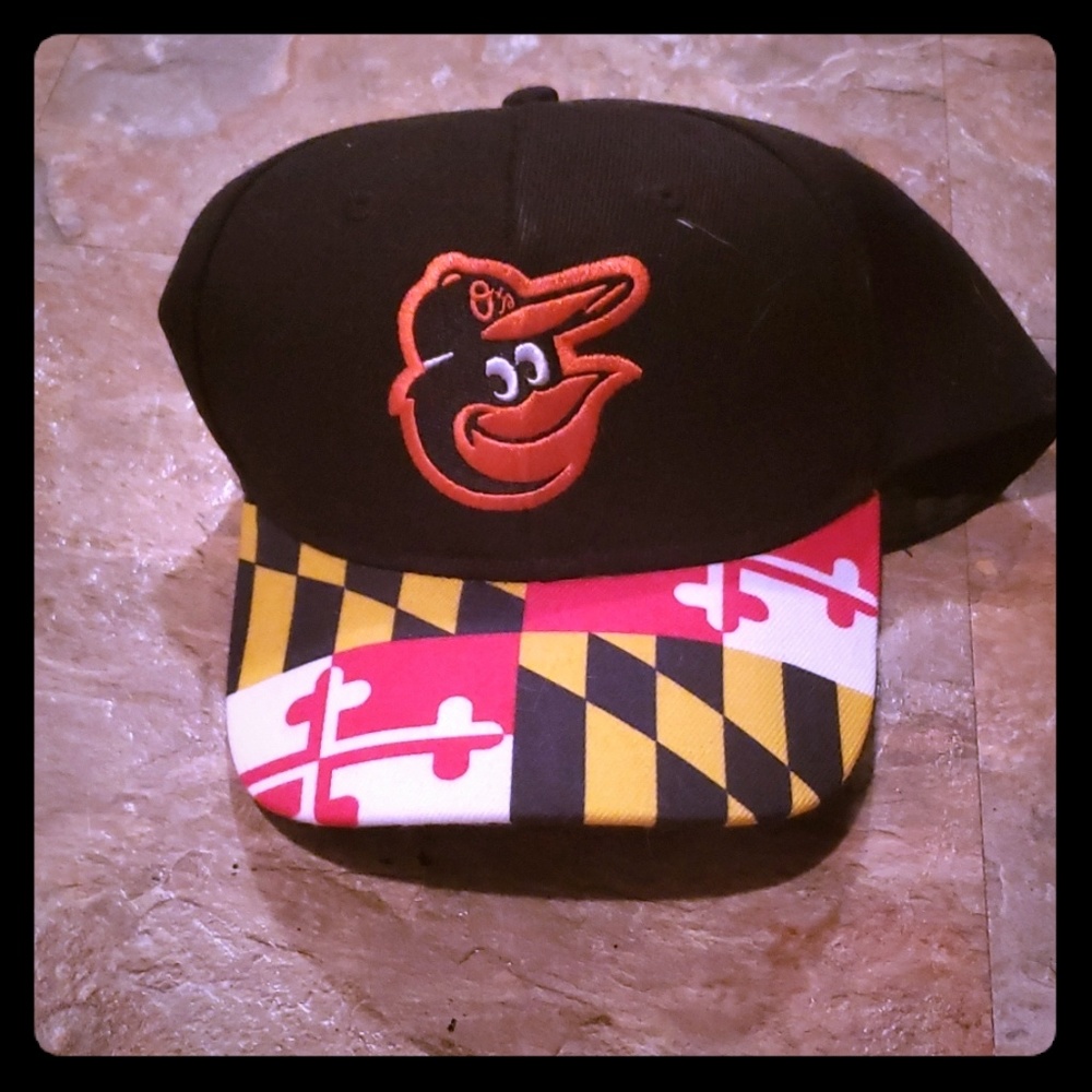 Orioles Maryland flag baseball hat